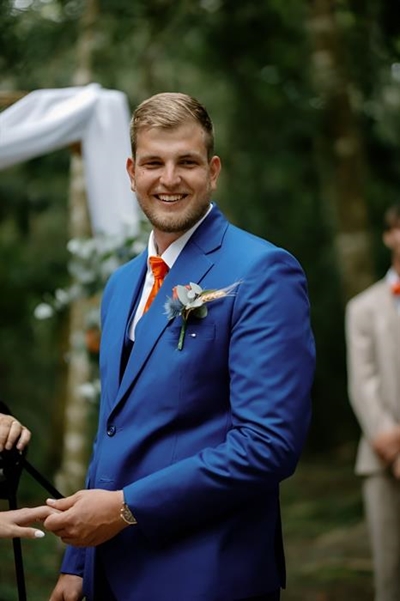 Familie hartseer en verlig - Eric kom huis toe