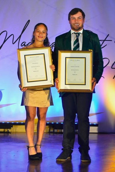 Weideman, Van der Watt named Madibaz’s top sport stars