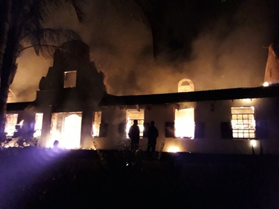 Ou Kaaps-Hollandshuis brand af 