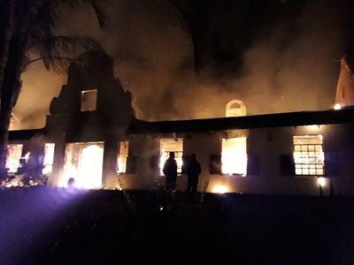 Ou Kaaps-Hollandshuis brand af 