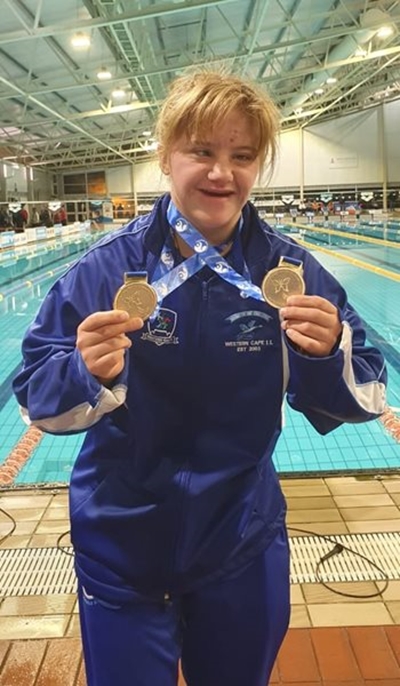 George has new butterfly world champ!