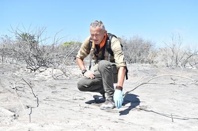 After-effects of Dana Bay wildfire devastating