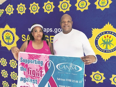 Stepping out with purpose: SAPS George supports cancer awareness