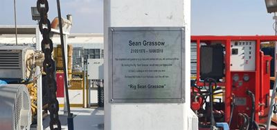 Global firm honours Mossel Bay man