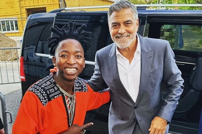 Ndlovu Youth Choir shares stage with George Clooney at charity event in Germany 