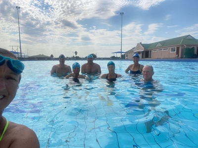 Masters swimmers at national championships