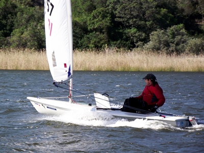 Laing clinches Kim Cup in strong wind