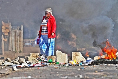 Gutted in protests
