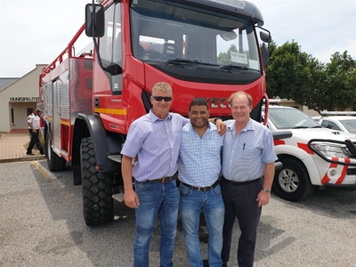 'n Bloedrooi brandweerwa vir Stilbaai en die omgewing