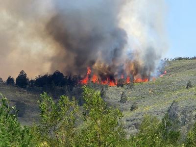 Oude Muragie-pad gesluit vir brand
