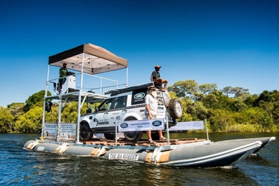 Holgate and Land Rover eye Zambezi Delta