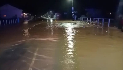 Willowmore  en omliggende gebiede met 105 mm reën 