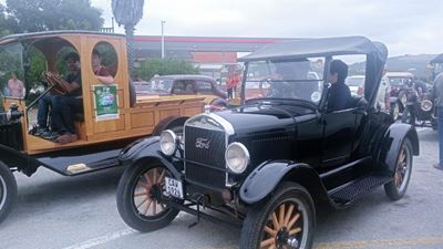 Veteraan-motors maak 'n Kaapse draai na George Oumotorskou