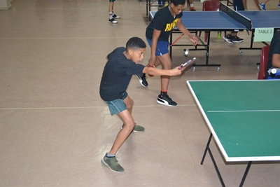 Tafeltennis laat die spane praat