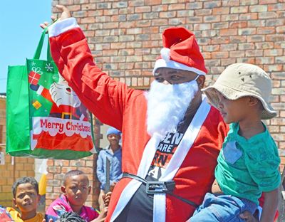Civic Park kinders hou partytjie