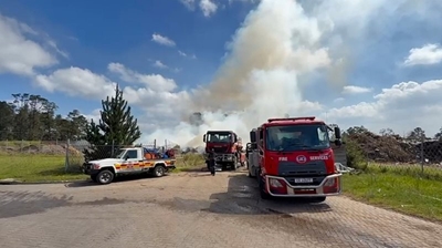 Kwano waste fire affects N2 visibility between Knysna and Plett