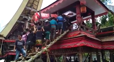 Son crushed to death by mom’s coffin
