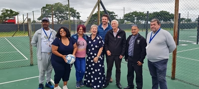 6 netball courts unveiled in Rosemoor