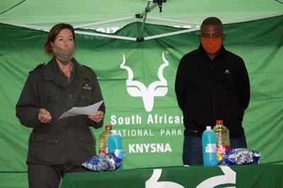 Sanparks lends a helping hand