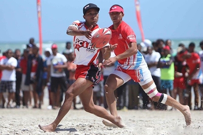 Touch rugby contest on 8 December