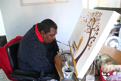 MND patient refuses to be disabled