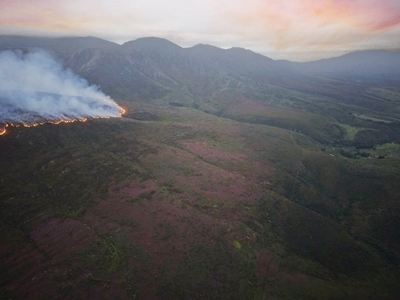 Heidelberg wildfire stabilises as crews maintain control