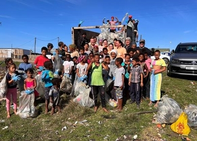 Pacs youth collect 400 bags of recyclable waste on Women's Day