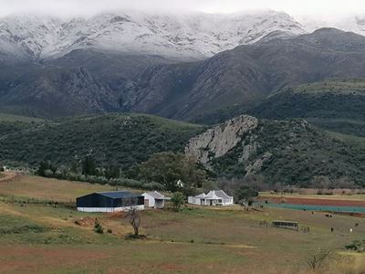 Sneeu op die Swartberge