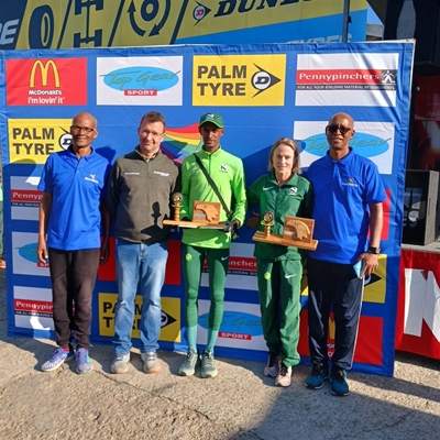 Palm Tyres se padwedloop in George trek groot getalle atlete