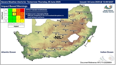 What is an impact-based weather warning?
