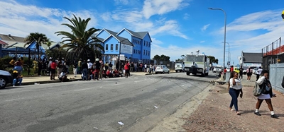 South Cape College students protest over NSFAS bursaries