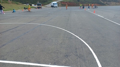 New netball court for children in Mayixhale Street