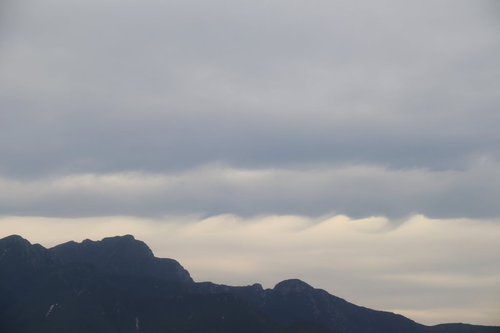 Unusual cloud formation