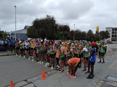 Atlete hardloop te heerlik