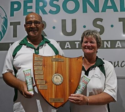 Wally and Riana grab mixed pairs title