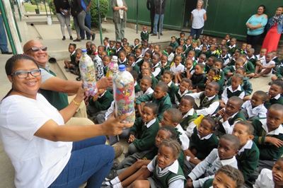 Ecobricks introduced to Heidedal Primary