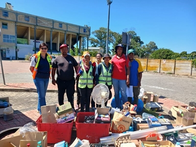 55 750 bags of illegally dumped refuse collected in one month