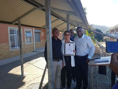 Local school thanks initiative