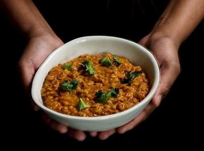 Recipe: Red lentil and coconut dahl