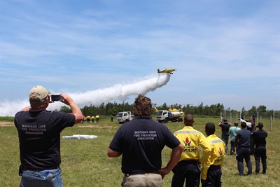 Aerial Fire Base ready for action