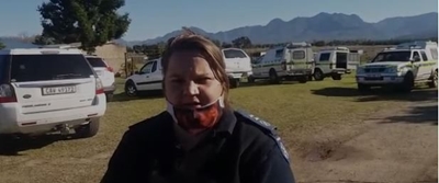Polisie se hulp ingeroep by DBV
