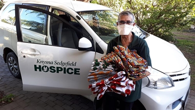 Volunteers help Hospice with PPE