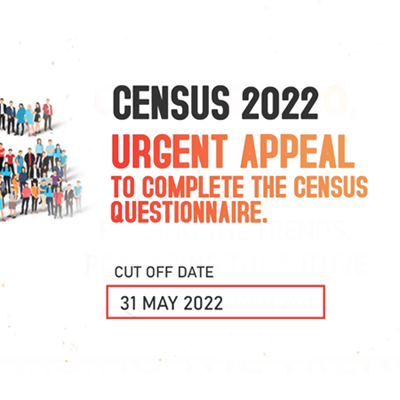 Vital to take part in Census 2022