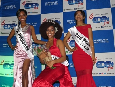 Mossel Bay contestants first and second in Miss Eden FM