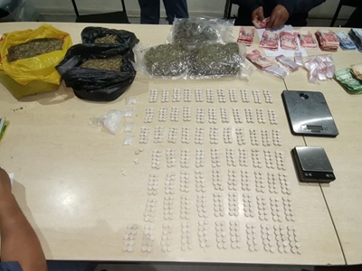 Drug bust in Lawaaikamp 