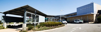 Business as usual at airports on Monday