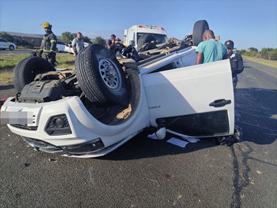 N2 accident: Minor injuries for 5 occupants