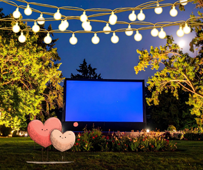 Love and a movie under the stars