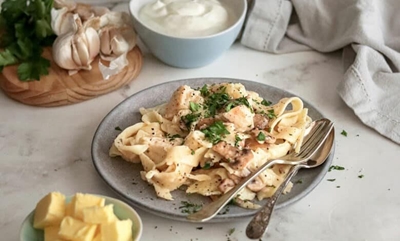 How to make chicken Fettuccine Alfredo