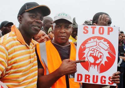'Support our fight against drug dealers'